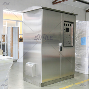 CHNSMILE OEM Armoire de distribution industrielle extérieure en aluminium/acier inoxydable IP65 avec portes métalliques à double entretien - Product Image 6
