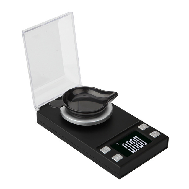 Fashionable 100g 200g 500g 1kg Weighing Range 0.01g 0.1g LCD Digital Jewelry Gold Gram Diamond Balance Weight 1000g Pocket Scale