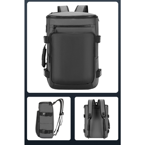 OMASKA กระเป๋าดัฟเฟิลสำหรับเดินทาง,กระเป๋ามีสายสะพายแฟชั่นกันน้ำได้ - Product Image 4