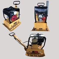 Compacteur à plaques vibrantes robuste, portable et efficace Compacteur à plaques réversible Compacteur à plaques diesel