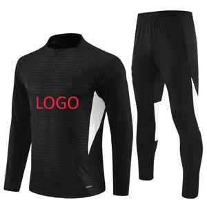 Ensemble de survêtement de football à manches longues pour hommes et enfants, automne-hiver 2526, <span class=keywords><strong>MBAPPE</strong></span> BENZEMA RONALDO, tenue d'entraînement de football, vêtements de sport - Product Image 1