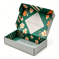 Boîtes d'emballage personnalisées pour vêtements et perruques en carton ondulé avec impression de logo