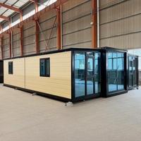 Maison modulaire personnalisable de 20/40 pieds, 3 chambres, extensible, préfabriquée, type conteneur, pour usage hôtelier, maison mobile compacte, norme australienne