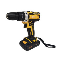 Perceuses électriques portatives à percussion sans fil sans balais au lithium 21V pratiques de 10mm pour la construction professionnelle
