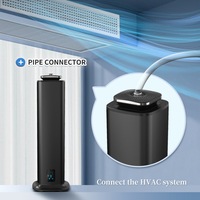 Diffuseur d'huiles parfumées sans eau pour hôtels commerciaux, machine de parfum intelligente, diffuseur d'arômes vertical pour systèmes HVAC, tour diffuseur de senteurs