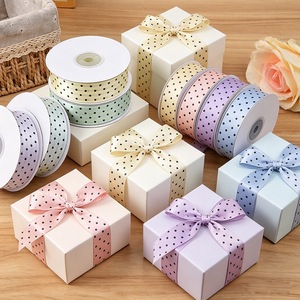 Seasonal Holiday Custom <b>Ribbon</b> Themed Printed Design For Christmas Easter Festival Wrapping - Product Image 4