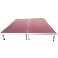 Podium de Scène Portable de Luxe en Alliage d'Aluminium pour Événements Extérieurs, Concerts et Mariages – Structure Scénique