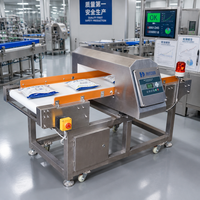 Détecteur de métaux pour convoyeur, machine de détection de métaux pour l'industrie alimentaire, Fe 1 mm, NFe 1,5 mm, SUS304 2 mm, acier inoxydable 304