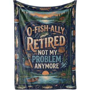Marine Life Flannel <b>Blanket</b> Throw <b>Blanket</b> Nap <b>Blanket</b> Reversible Cozy Warm for Winter Warmth Custom Print OEM ODM - Product Image 2