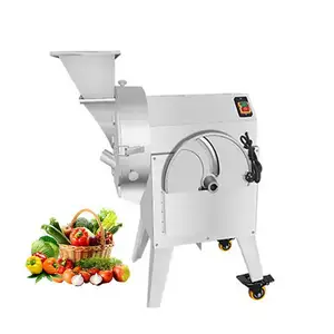 Orange Ham Cutting Machine Capsicum Chopping Vegetable Slicer Dicer Fruit And Vegetable Cutting Machine Top seller