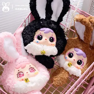 Tas Boneka Kelinci Trendy Happiness Bunny Chain Plush Vinyl Blind Box untuk Hadiah Ulang Tahun, Ide Mainan Unik - Product Image 1