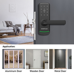 <span class=keywords><strong>Tuya</strong></span> – serrure de porte intelligente, étanche, Wifi, empreinte digitale, pour la maison - Product Image 4