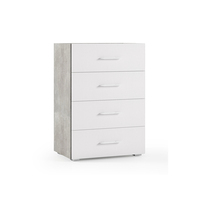 Armoires multifonctionnelles modernes pour salon et salle à manger, armoire en bois pour enfants avec 4 tiroirs pour le rangement des enfants