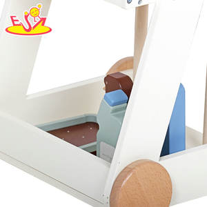 Ensemble de jeu de <span class=keywords><strong>chariot</strong></span> de nettoyage pour enfants en bois <span class=keywords><strong>jouet</strong></span> de nettoyage de jeu de simulation avec vadrouille, <span class=keywords><strong>balai</strong></span> et accessoires de nettoyage pour enfants W10D787 - Product Image 4