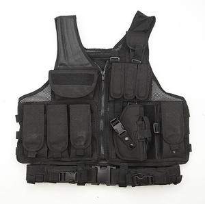 TV08 Breathable Summer Outdoor Men's <b>Tan</b> Khaki <b>Brown</b> Green Mesh Summer Breathable Tactical Vest Multi Use Tactical Vest - Product Image 5