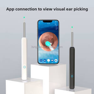 2025 nóng bán ne3 vẻ đẹp thông minh thông minh earpick HD hiển thị wifi kết nối otoscope ánh sáng xách tay điện/pin sáp Tai - Product Image 3