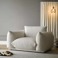 Vente en gros d'usine Puruo de fauteuil de canapé de mode moderne de style nordique fauteuil créatif fauteuil de paresseux de forme spéciale