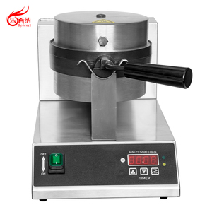 Meilleure machine à gaufres belges commerciale, en fonte, qualité <span class=keywords><strong>restaurant</strong></span> (WB-1) - Product Image 5