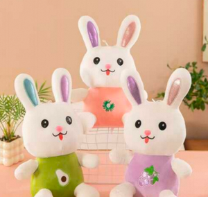 Nccalic Conejo de peluche, animales de peluche de 11-30 cm, juguetes suaves para niños, regalo de Pascua, diseño bordado unisex - Product Image 3