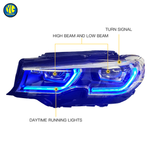 Yu Guang cho BMW 3 Series 330i 340i G20 đèn pha 2019 2022 phía trước ánh sáng nâng cấp AFS Led RGB đèn pha Laser RGB mô-đun - Product Image 4