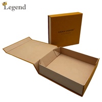Boîtes cadeaux en carton pliables magnétiques de luxe pour vêtements, emballages personnalisés pliables, boîte cadeau pliable, nouveautés 2023