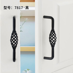Lccdis European Style Birdcage Cabinet Handles Iron Plated Furniture Hardware For Wardrobe And Cabinet - Product Image 3