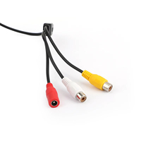 Promoción caliente 4,3 pulgadas 2 Din plegable OLED LCD TFT Monitor de coche Mini TV con ayuda inversa para tablero de escritorio o uso portátil