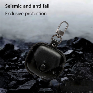 Case for Airpods 1/2 3 4 Pro 2 Cover with PU Leather Luxury <strong>Bag</strong> Shockproof <strong>Earphone</strong> Cover for Airpods Case with Safety Buckle - Product Image 4