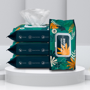Toallitas húmedas para bebé Softcare antibacterianas OEM/ODM 80 unids/bolsa toallitas húmedas para inodoro femenino adulto sin perfume - Product Image 4
