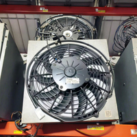 Ventilateur Spal 10 pouces 255 mm 24 V avec garantie d'un an pour unité de réfrigération Thermo King VA11-BP12C-57S