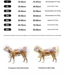 <span class=keywords><strong>Poncho</strong></span> imperméable pour chien en PU, design <span class=keywords><strong>Teddy</strong></span>, taille petite/moyenne, toutes saisons, style décontracté - Product Image 6