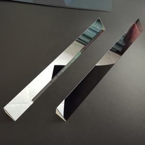 광학 유리 빗변증 알루미늄/금/실버 거울 코팅 직각 프리즘 - Product Image 3