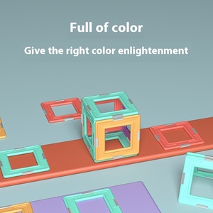 ของเล่นสร้างด้วยแม่เหล็กอัพเกรดจาก Qianman 36ชิ้นของเล่นก้านพลาสติกแข็งสำหรับเด็กวัยหัดเดิน<span class=keywords><strong>3</strong></span>ขวบสำหรับเด็กผู้ชายเด็กผู้หญิง - Product Image 2