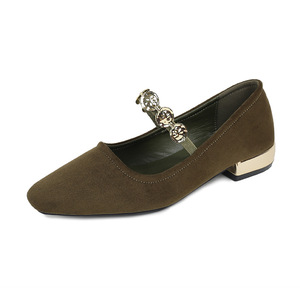 Zapatos Planos Duobao para Mujer, Modelo 6328 Su <span class=keywords><strong>Yinyin</strong></span>, Estilo Jiangnan, Punta Cuadrada, Moneda Dorada Pequeña, Sin Cordones, Suela Plana, Tipo Mary Jane - Product Image 6