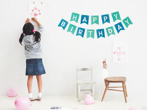 Vente Flash : Bannières en papier écologiques et durables personnalisées en forme de queue de poisson, décorations suspendues imprimées en sérigraphie pour fêtes d'<span class=keywords><strong>anniversaire</strong></span>, Marque LK - Product Image 5