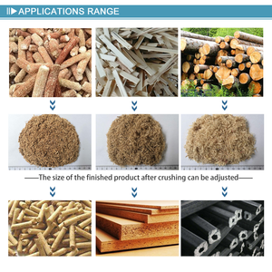 Broyeur à marteaux multifonctionnel Broyeur à marteaux pour sciure de <span class=keywords><strong>bois</strong></span> Broyeur à palettes pour le traitement industriel - Product Image 2