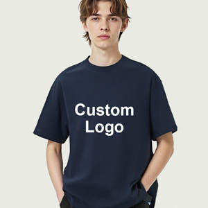 Camiseta Personalizada de 260G, 100% Algodón, Color Sólido, Holgada, Informal, Versátil, de Manga Corta - Product Image 1