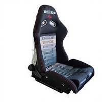 Sièges baquet de course Bride Low Max en suède pour accessoires automobiles, siège Bride de haute qualité en fibre de carbone, siège Bride de luxe
