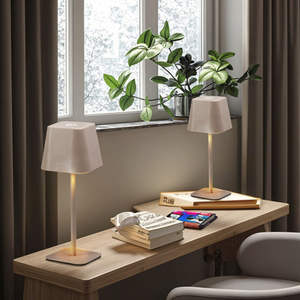 Modern Adjustable LED <strong>Table</strong> <strong>Lamp</strong> <strong>Touch</strong> Control Warm White Light Rechargeable Battery Cordless for Bedroom Dining Coffee <strong>Tables</strong> - Product Image 1