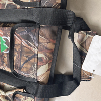 Étui souple transportant un sac de camouflage réglable étanche avec poignée portable et bandoulière pour la chasse