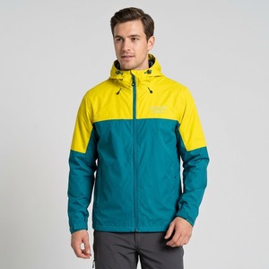 Chaqueta Ligera con Capucha para Hombre, Diseño Color Block, Resistente al Viento, para Actividades al Aire Libre en Invierno - Product Image 1