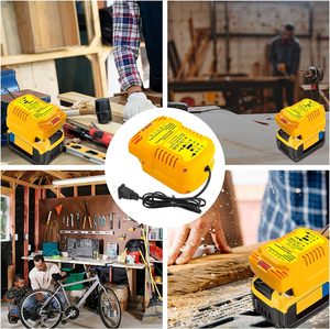 <span class=keywords><strong>Chargeur</strong></span> Mini Portable pour Batterie Lithium-Ion DeWalt 20V <span class=keywords><strong>Chargeur</strong></span> Compact Compatible avec Batterie Lithium DeWalt 18V/20V/60V - Product Image 6