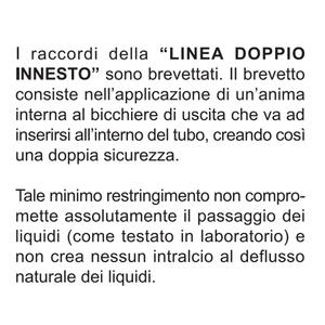 Raccordo a Doppio Connettore Curvo per Condotti Europei 40 Mm-67 - Product Image 4