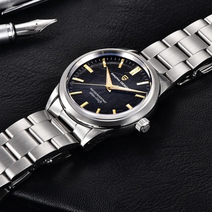 Montre à quartz pour homme PAGANI DESIGN 1734, verre saphir, 100 m étanche, acier inoxydable, montre à quartz pour affaires - Product Image 5