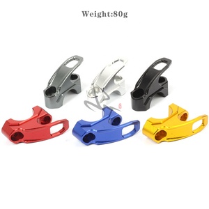 Tige d'extension multifonctionnelle de crochet de <span class=keywords><strong>guidon</strong></span> de <span class=keywords><strong>moto</strong></span> en aluminium CNC <span class=keywords><strong>22MM</strong></span> pour les pièces universelles Yamaha Nmax ADV Xmax - Product Image 5