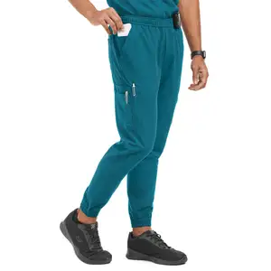 Gran oferta 2024, uniformes médicos de Hospital al mejor precio, diseño personalizado de Jogger de enfermería, conjuntos de uniformes para correr para médicos y hombres