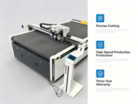 Máquina de Corte Digital de Cartón Corrugado con Cuchilla Oscilante TC Honeycomb Board, Plotter para Cajas y Paquetes, con Certificación CE