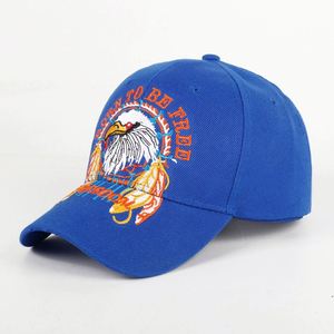 Gorra de Béisbol Deportiva Unisex de 6 Paneles con Bordado de Águila, Diseño de Moda, OEM, Poliéster/Algodón, Venta al Por Mayor para Fabricantes - Product Image 2