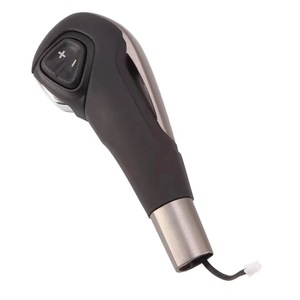 Poignée de levier de vitesses Chevrolet L-08 en cuir gris ergonomique avec commande de changement de vitesse ascendante et descendante - Product Image 5