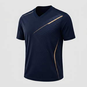 Camiseta de Fútbol Personalizada de Verano, Camiseta de Fútbol al por Mayor, Fabricante OEM ODM, Proveedor de Ropa Deportiva al por Mayor, Lista para Enviar, 100% Poliéster - Product Image 1